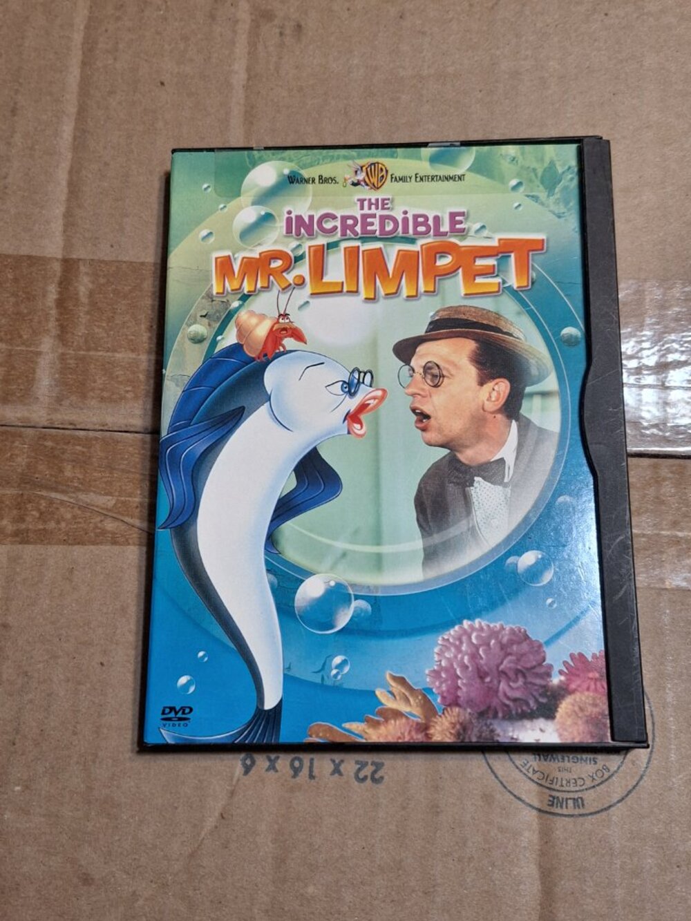 Incredible Mr Limpet DVD